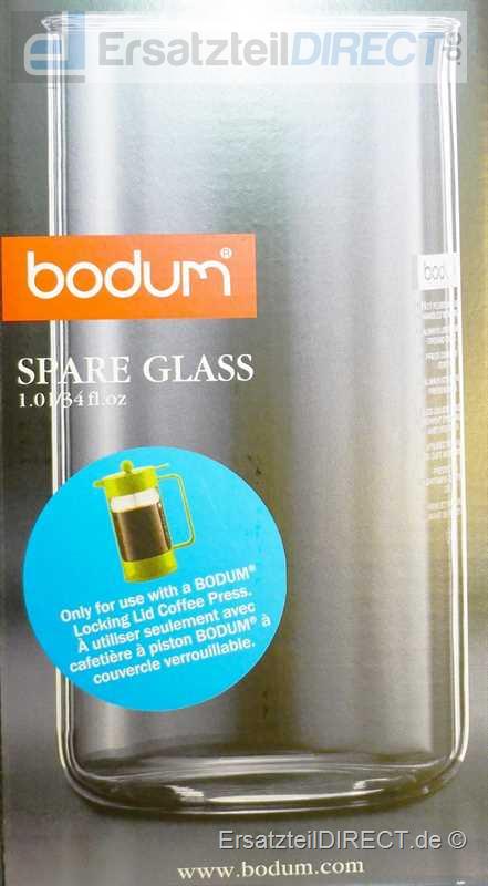 Bodum Ersatzglas 1.0L zu Kaffeebereiter (8 cups)