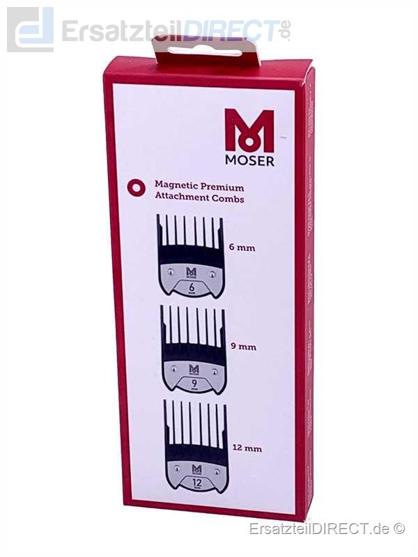 Moser Premium Magnet Kamm-Set 1854 1871 1874 1888