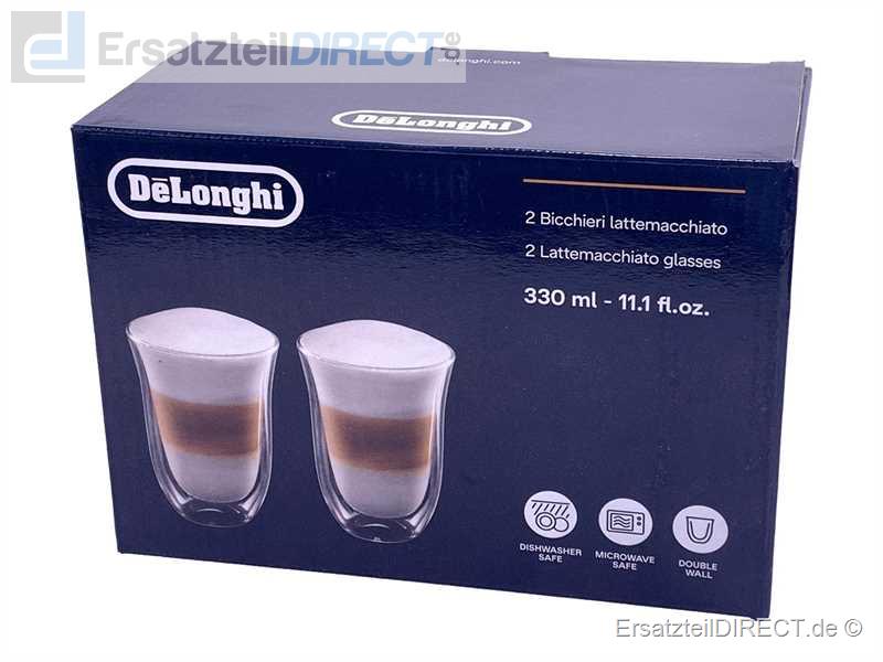 DeLonghi Latte-Macchiato Thermogläser 2er DLSC310