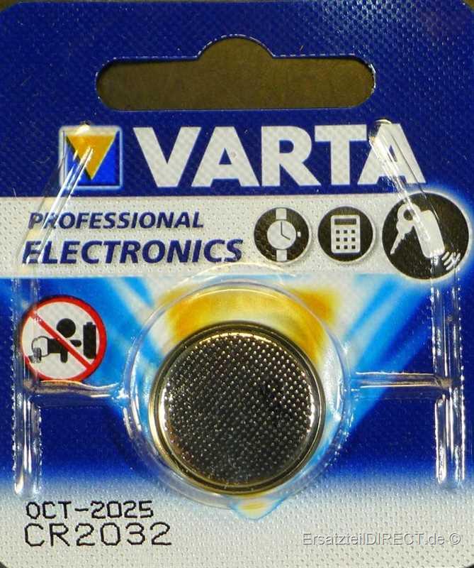 Varta Knopfzelle Lithium (3Volt) CR2032 Batterie