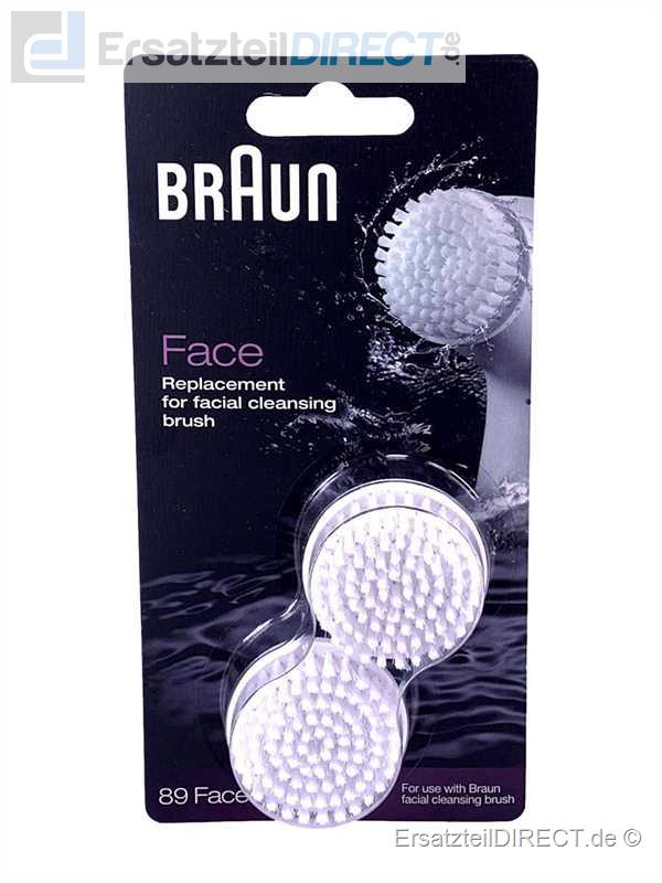Braun FACE Silk-épil SE89 FACE Bürstenköpfe 2erSet