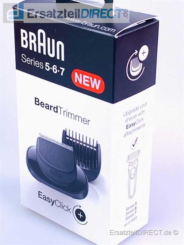 Braun Rasierer EasyKlick-Aufsatz Barttrimmer S5-S7