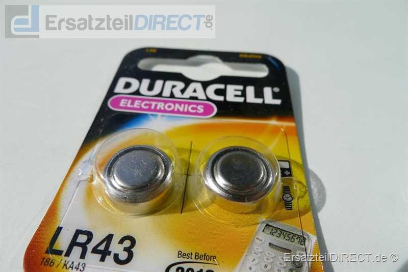 Duracell Knopfzelle LR43 B1 (2er-Pack) 186 KA43