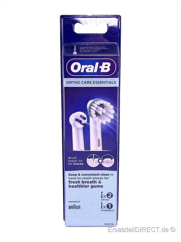 Braun Oral-B OralCare Essentials EB-Ortho Kit 3tlg