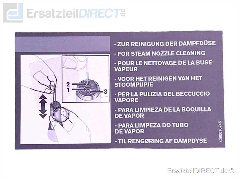 Krups Espressomaschine Reinigungsnadel EA8000 6900