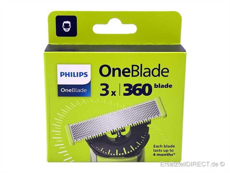 Philips Barttrimmer 3x OneBlade QP2520 6530 QP6650