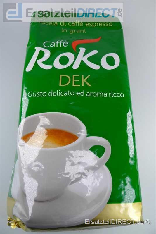 Kaffeebohnen - Caffè Roko DEK Entkoffeiniert (1kg)