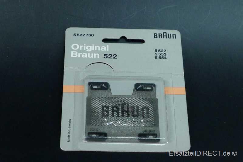 Braun Rasierer Scherblatt SB522 (Scherfolie 522) #