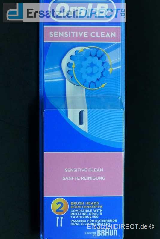 Braun Zahnbürstenaufsatz Sensitive Clean 2er /soft
