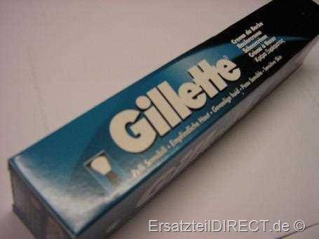 Gillette Naß-Rasiercreme für empfl. Haut / 100ml.#