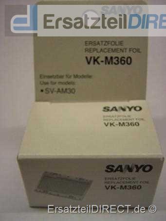 Sanyo Scherfolie VK-M 360 (VK-M360) für SV-AM30 #