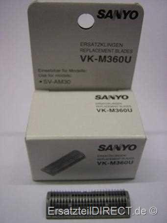 Sanyo Klingenblock VK-M 360U (VK-M360U) f. SV-AM30