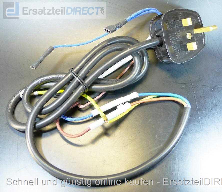 Tefal Dampfgarer Stromkabel für VS4003 *UK-Stecker SS-992331