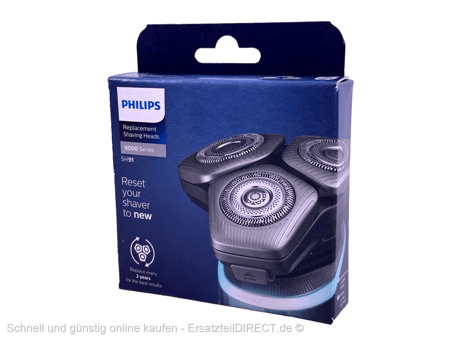 Philips 3er Scherkopf-Set bei Philishave S9000 SH91 günstig SH91 kaufen SH91/50