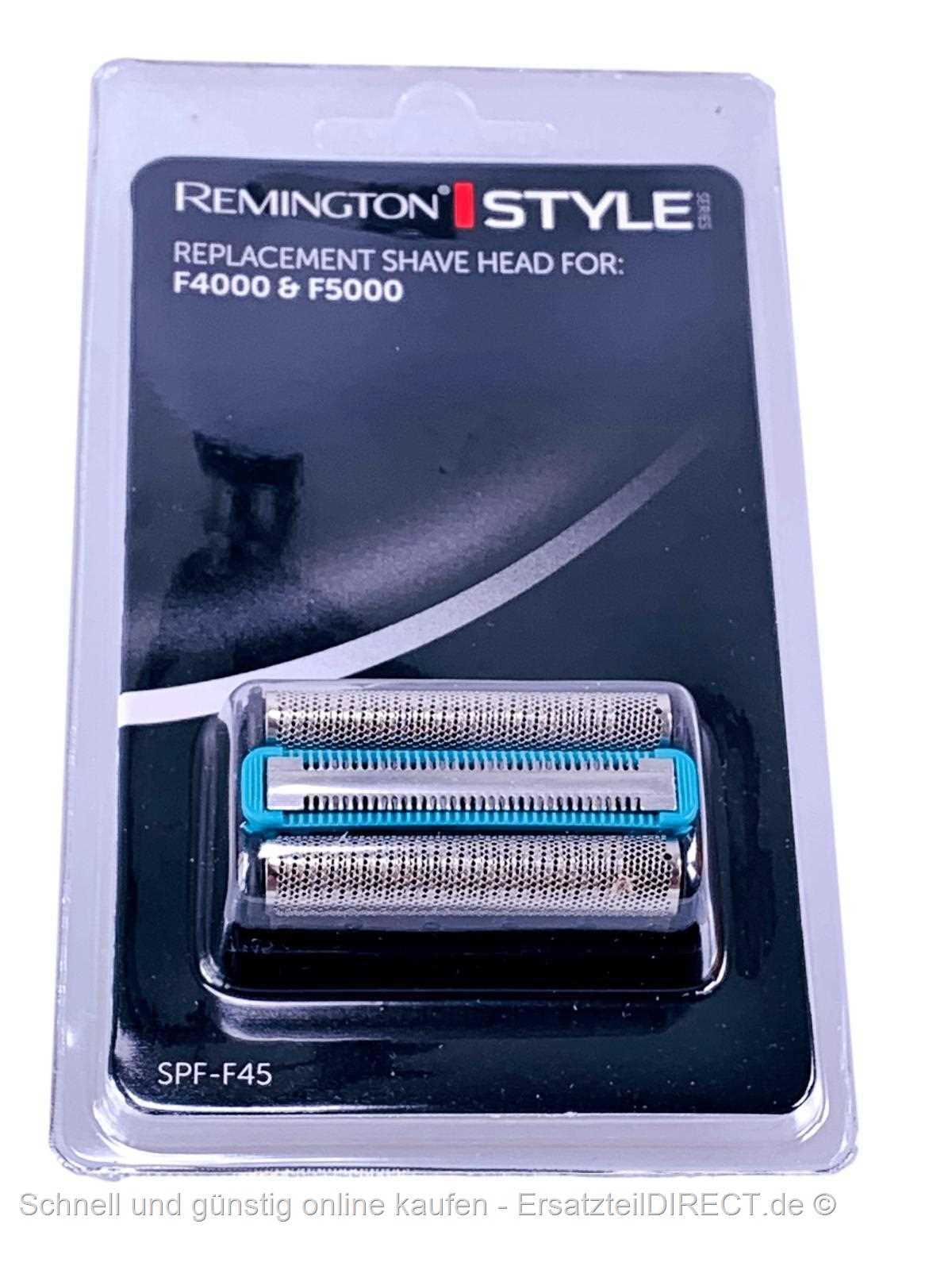 Remington Rasierer Kombipack bei SPFF45 SPF-F45 günstig F4000 F5000 kaufen SPF-F45