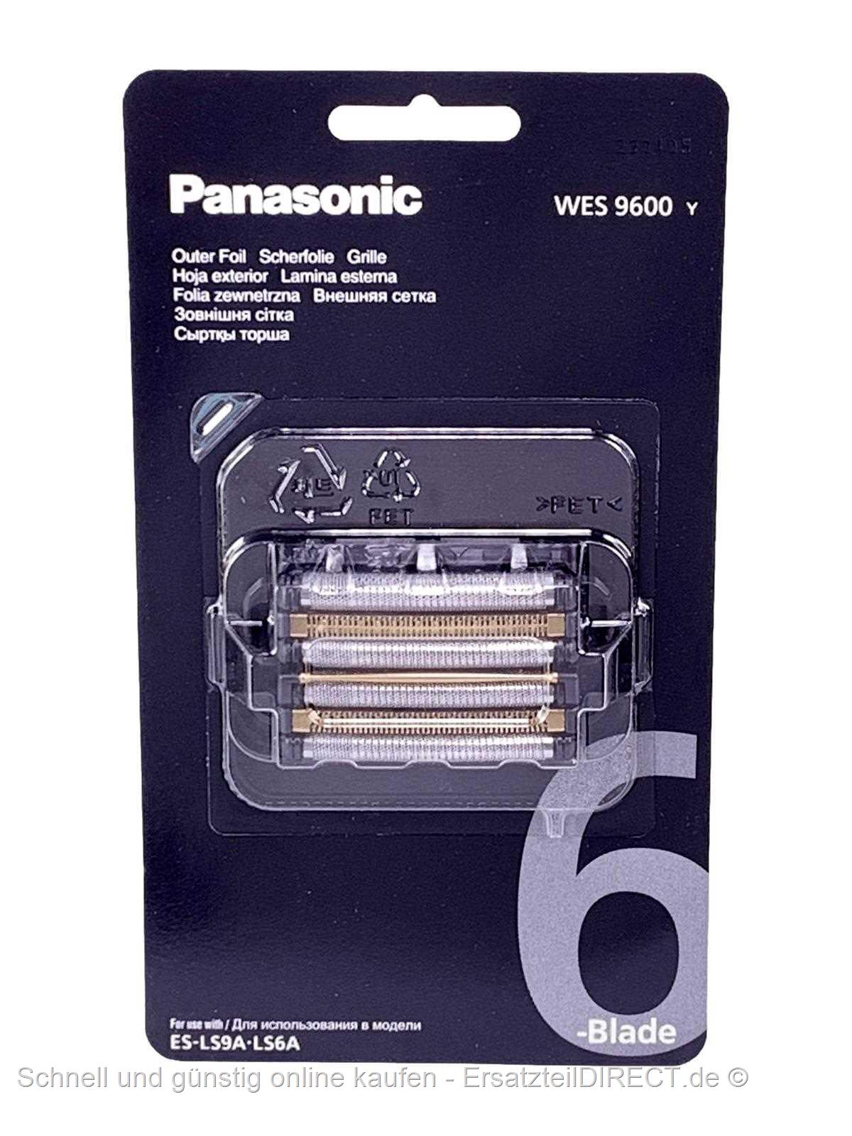 Panasonic Kombipack Scherfolie bei WES9600Y kaufen günstig +Klingen WES9600
