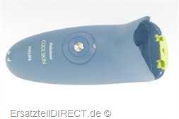 Philips Rasierer Gehäuse HQ6720 Vorderteil + Gummi