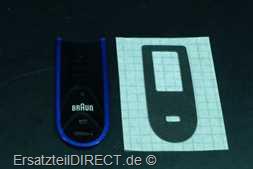 Braun Rasierer Abdeckfenster blau 4LED (350cc-4)