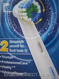 Braun Oral-B Zahnbürstenaufsatz EB17-2 PrecisionC#
