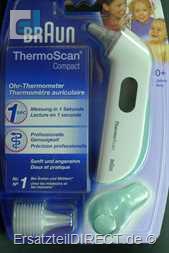 BRAUN FieberThermometer ThermoScan compact IRT3020