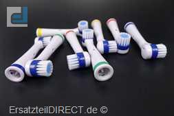 DentaLux Aufsteckbürsten Zahnbürstenrundköpfe 8er