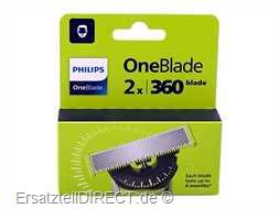 Philips Barttrimmer 2x OneBlade QP2520 6510 QP6520