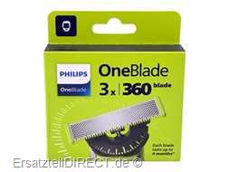 Philips Barttrimmer 3x OneBlade QP2520 6530 QP6650