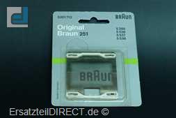 Braun Rasierer Scherblatt SB251 Scherfolie Typ 251