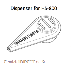 Nova Shaver-Parts Rasierer Spender für Emulsion