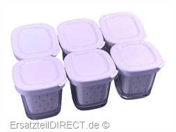 Tefal Joghurt Bereiter Gläser Set 6er Pack für YG6