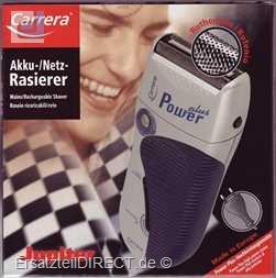 Carrera Elektro-Rasierer Jupiter 2028.2PP Akku /Ne