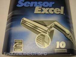 Gillette Ersatzklingen Sensor Excel / 10er-Pack #