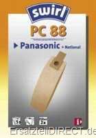 Swirl Staubsaugerbeutel PC88  (Panasonic Clatronic